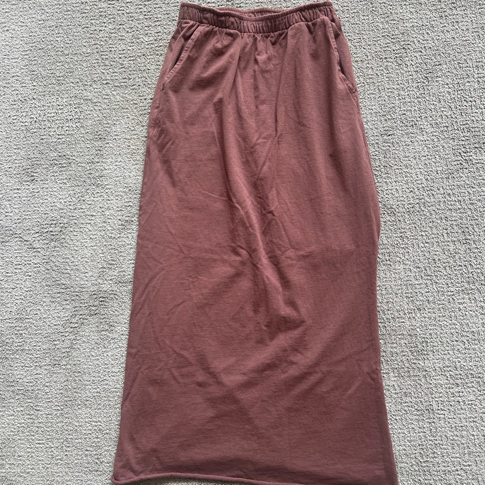 Left on Friday Swell Skirt - Desert Plum